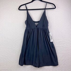 Urban Outfitters charcoal grey  Mini romper. Women’s size small